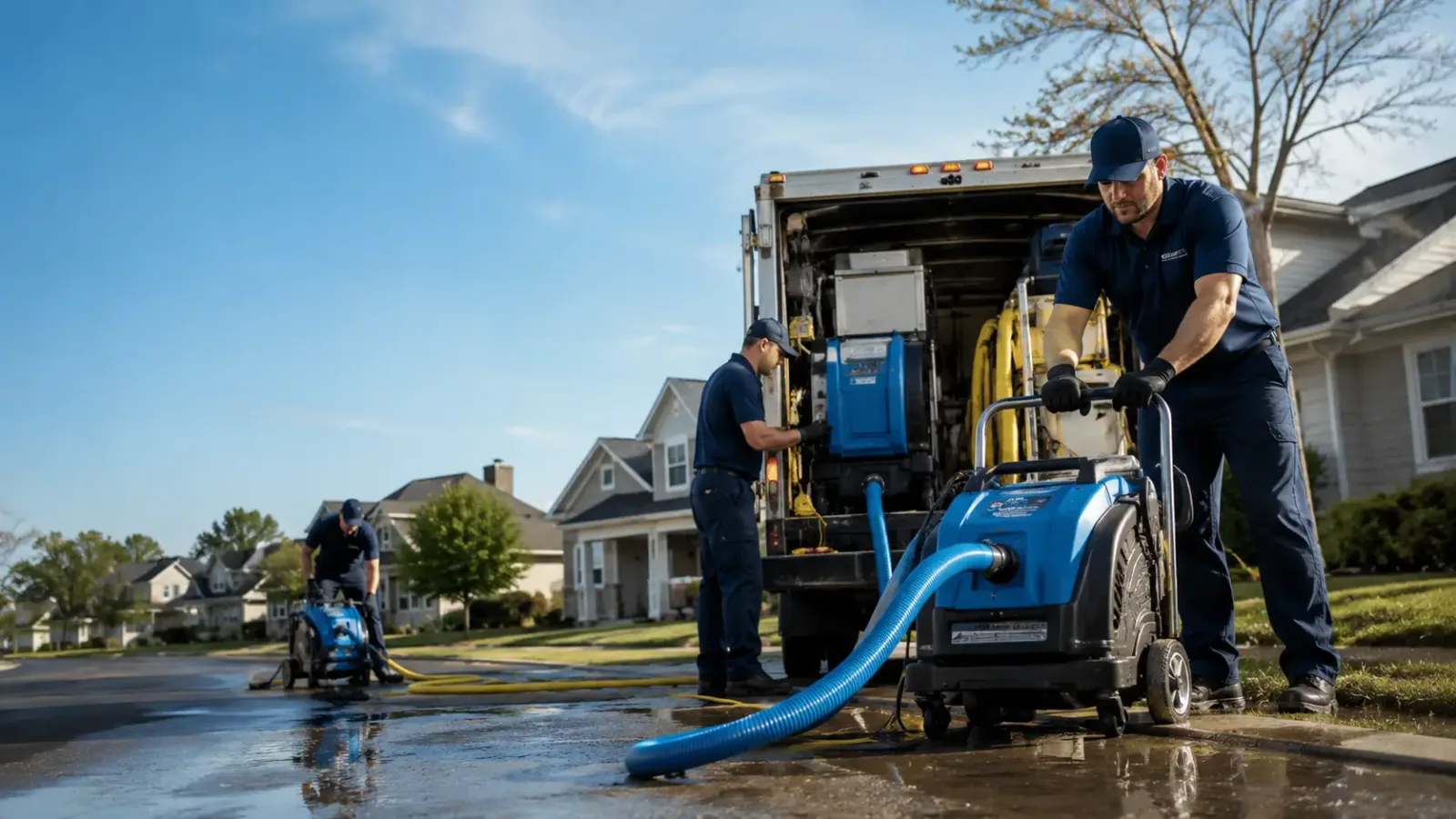 Flood Damage Cleanup in De Land, IL